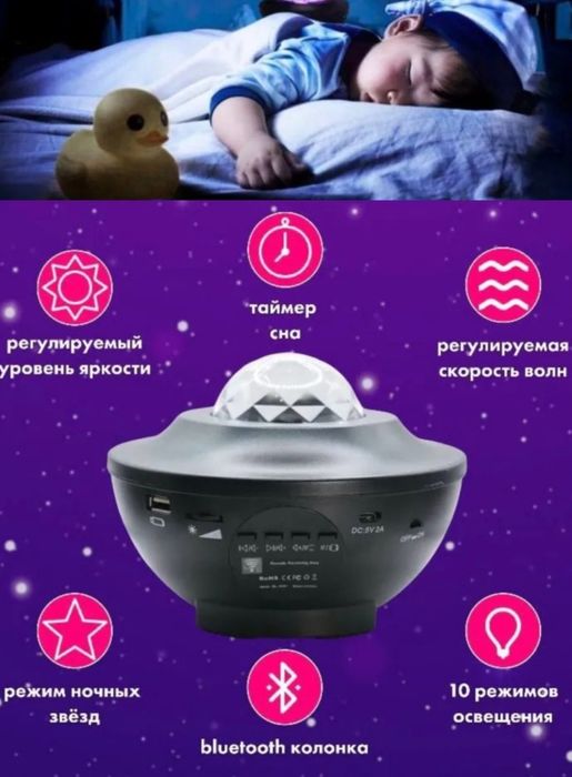 Ночник звёздное небо