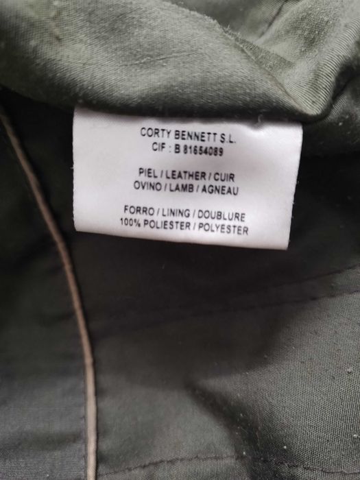 Испанско кожено яке Corty Bennett