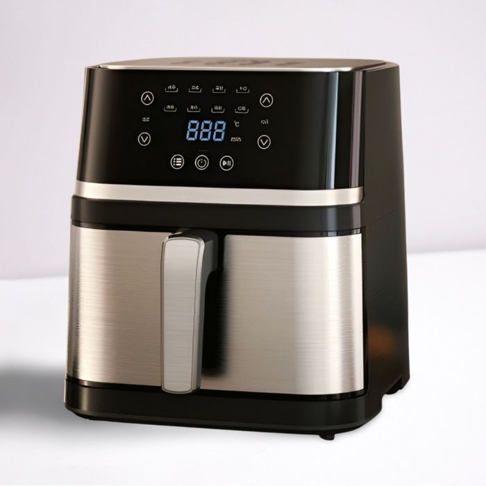 Електрически фритюрник с капацитет 10L – неръждаема стомана, 1350W, ав