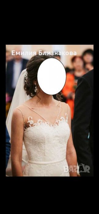 Булчинска рокля размер S