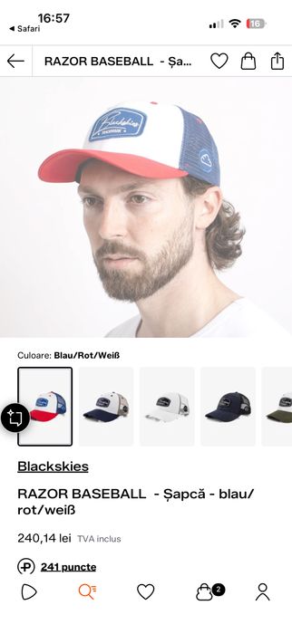 Sapca Blckskies Razor