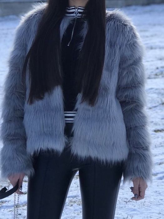 Дамско пухено палто H&M