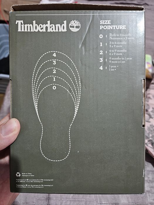 Бебешки обувки Timberland