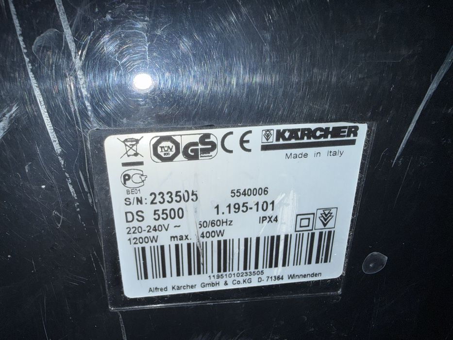* Karcher DS 5500 оригинальный пылесос с водяным фильтром Италия!