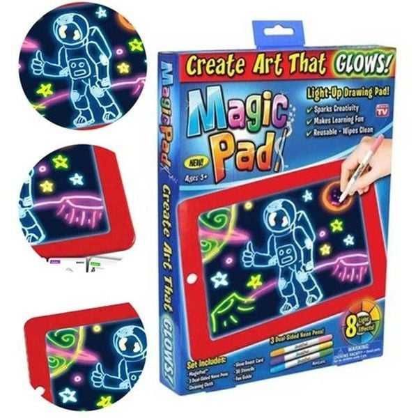 Tableta De Desenat, Magic Pad 8 efecte luminoase