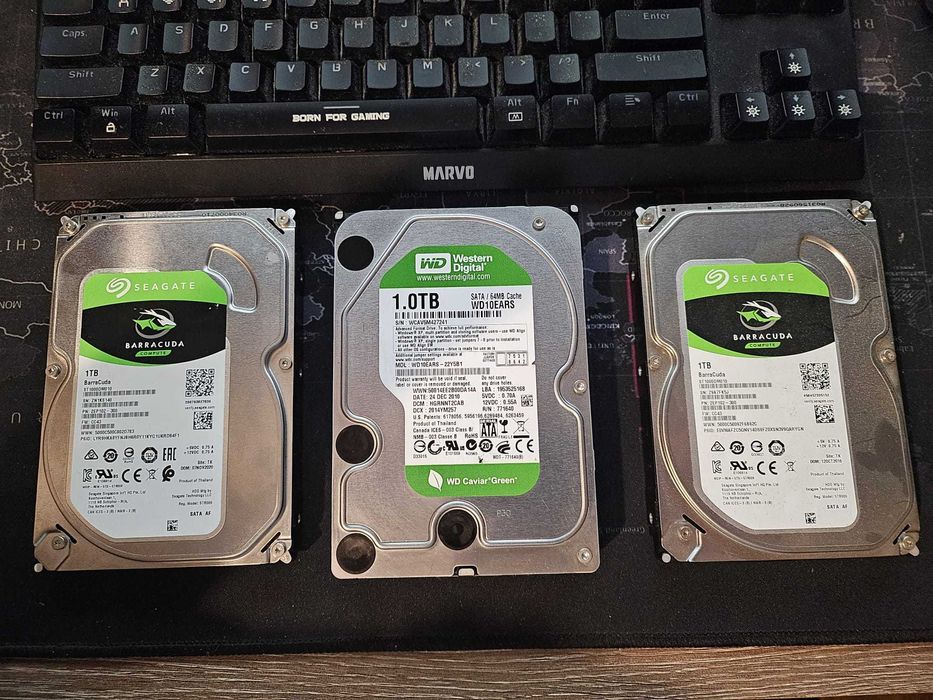 Hard Disk HDD 1 TB desktop Seagate Western digital SATA