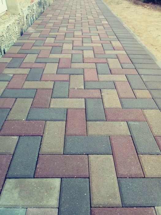 Укладка брусчатки