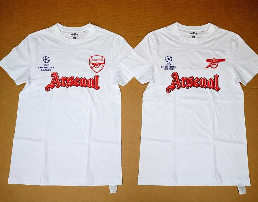 Тениски на ARSENAL Шампионска Лига персонализирани с име и номер!Арсенал 2026!