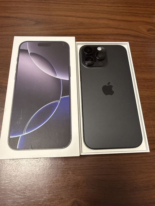 Iphone 16 Pro Max Full Box 93% baterie Impecabil