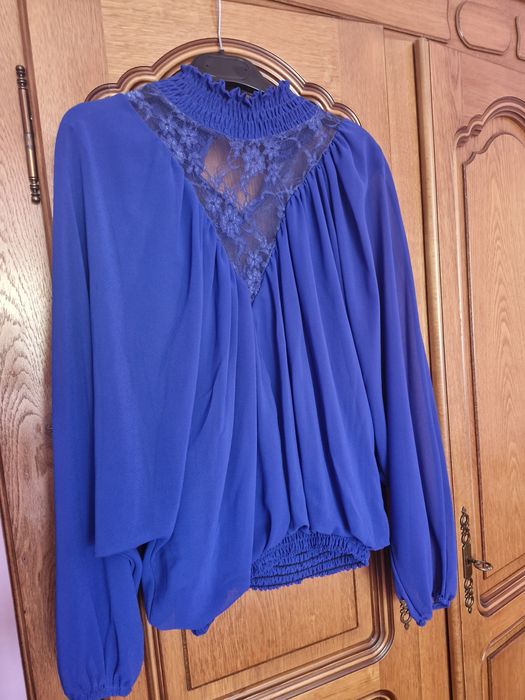 Bluza dama albastra,one size