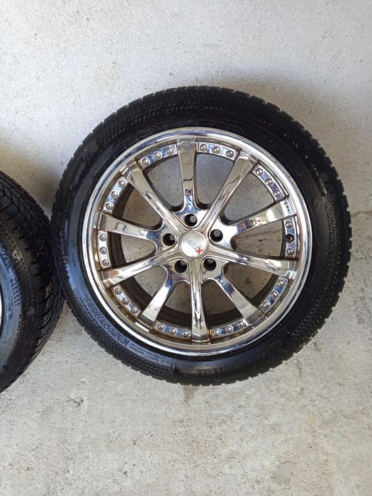 Джанти 18 5х112 с почти нови гуми
