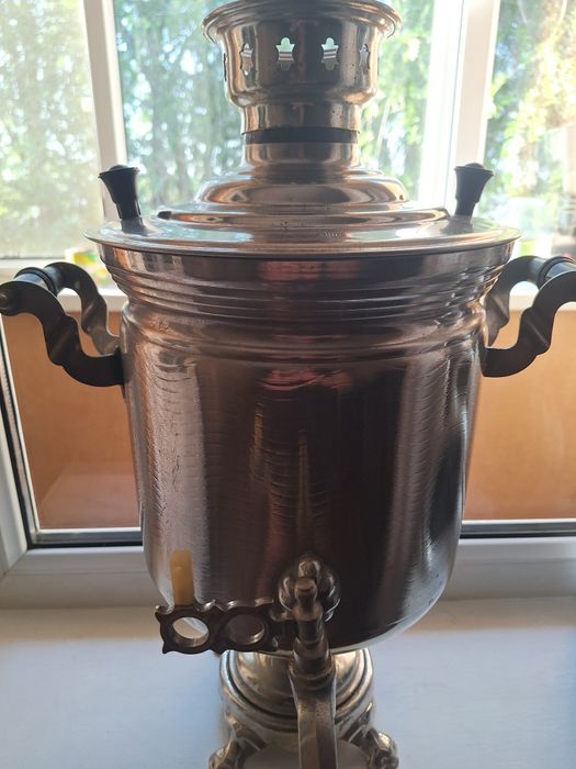 Самовар на дровах. Ссср.