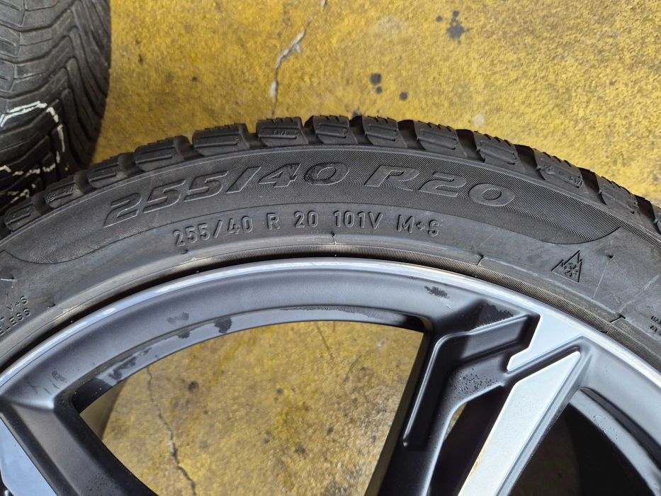 ROTI Jante + Anvelope IARNA - 255/40/20 5x112 - OEM AUDI A6 8K A6 AllRoad A7 8K Q3 RSQ3 S6 S7 - CA NOI PIRELLI 2021