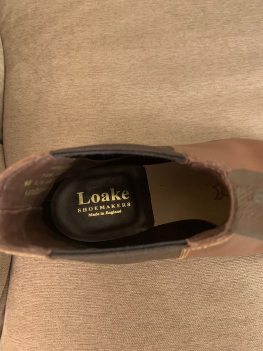 Ghete  piele Loake