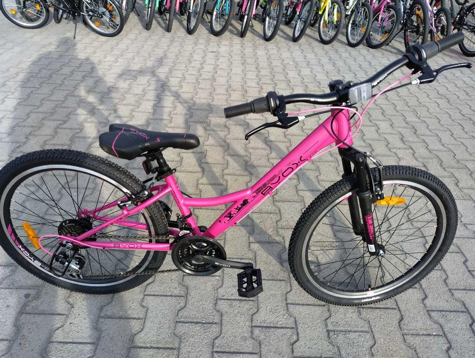 BYOX Велосипед 24" PRINCESS розов