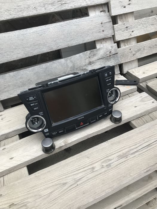 Toyota hightlander магнитола мафон