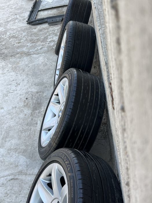 Диски с шинами  на BMW E39  style 81
