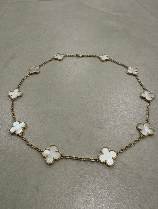 Van cleef син ахат 10 мотива огърлица и гривни