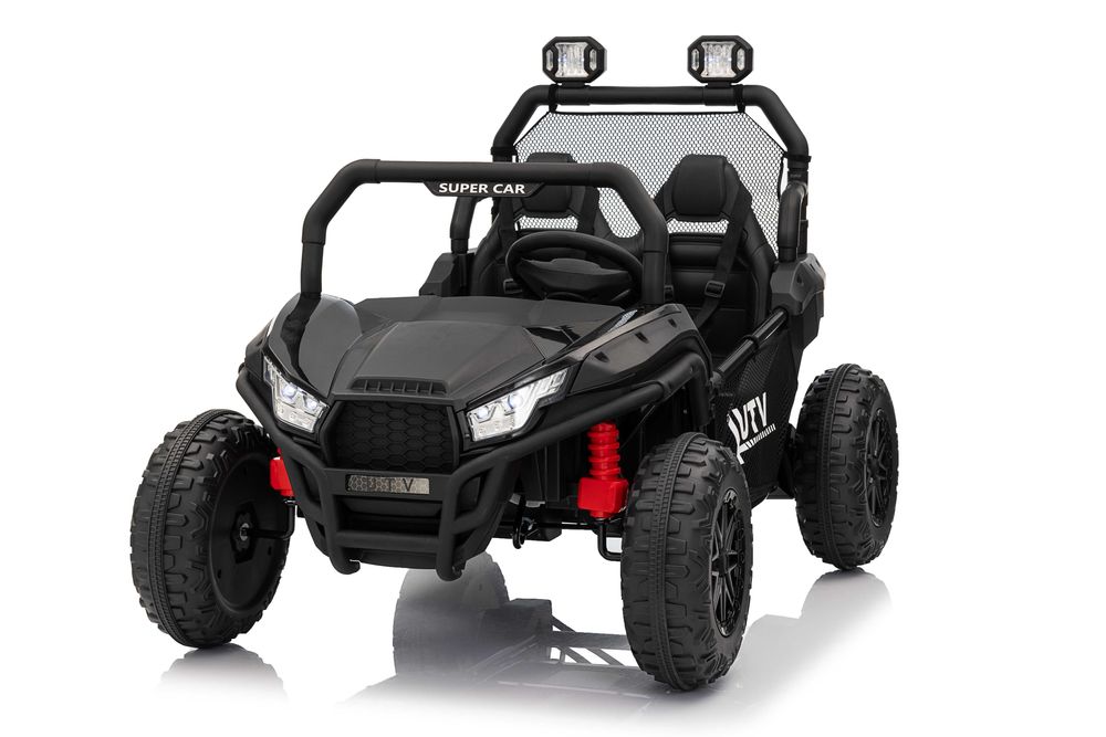 UTV electric pt. 2 copii Kinderauto BJJC307 4X 200W, 24V 10Ah Black
