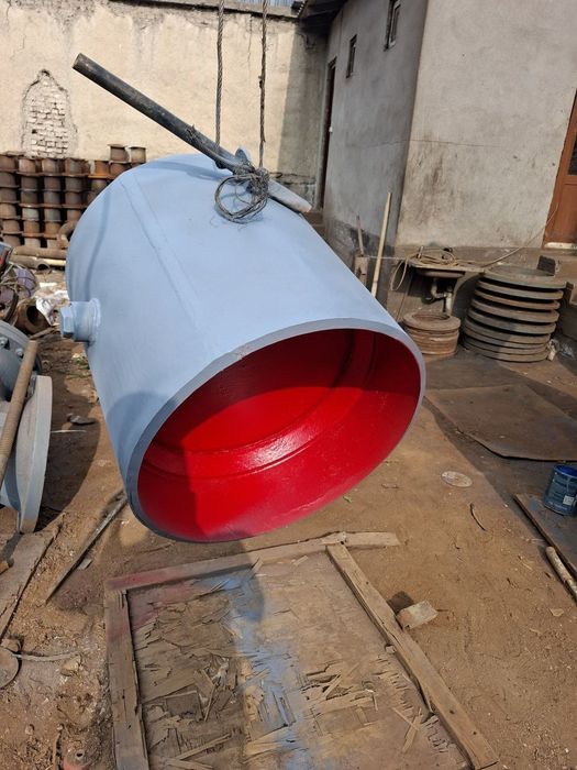 Клапин стальной сварной рассийиский