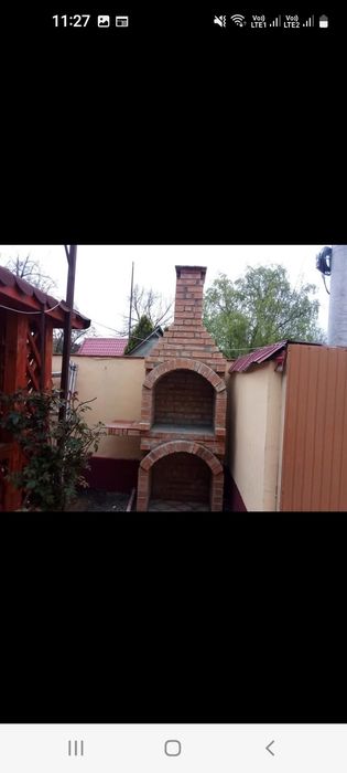 Rustic si simplu,gratar curte