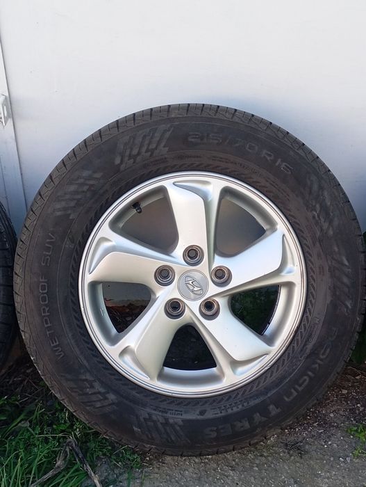Оригинални Джанти Hyundai 16"с нови летни гуми