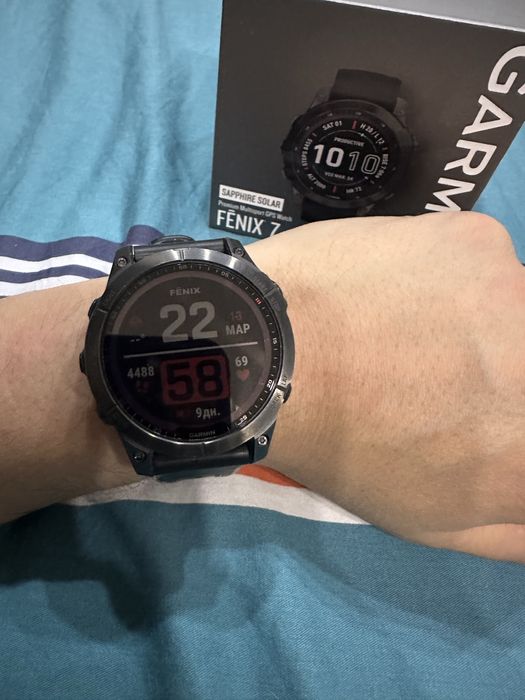 GARMIN FENIX 7 Sapphire Solar