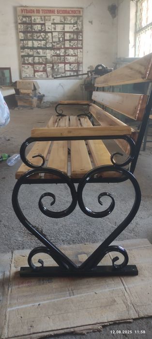 Скамейки на заказ