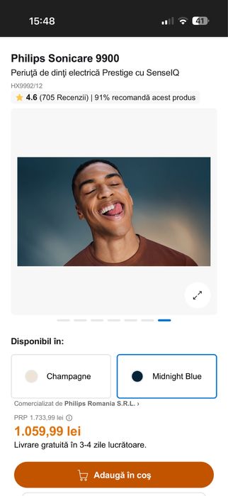 Philips Sonicare Periuta Electrica