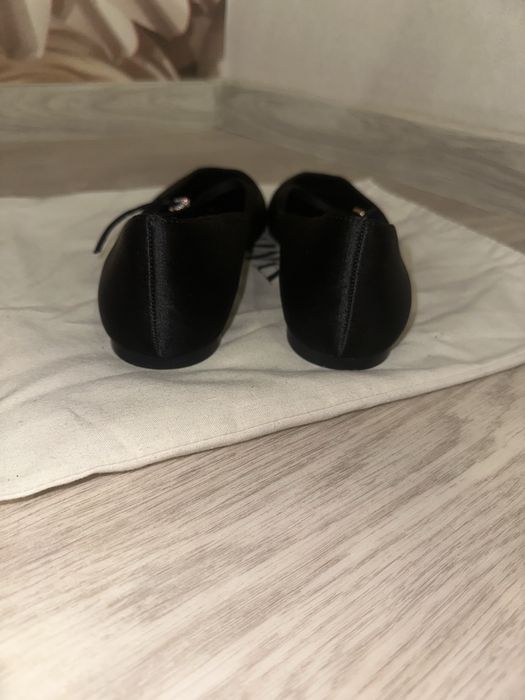 Балетки Zara атласные