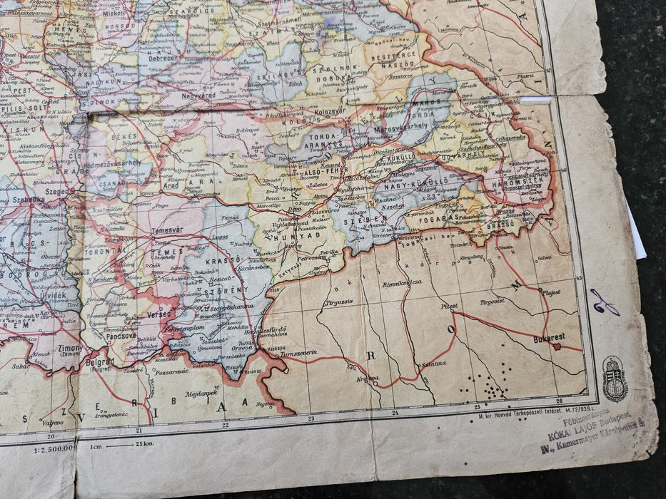 Harta Ungaria mare