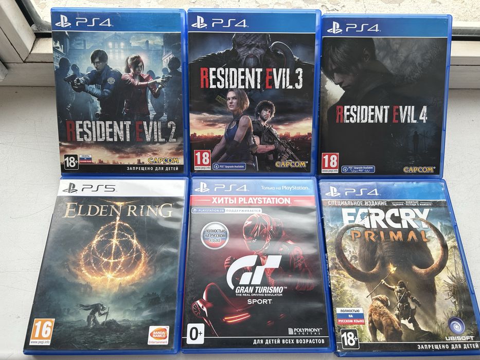 Игры на playstation 4-5