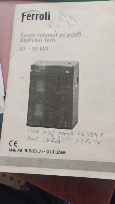 Vind centrală pe peleți