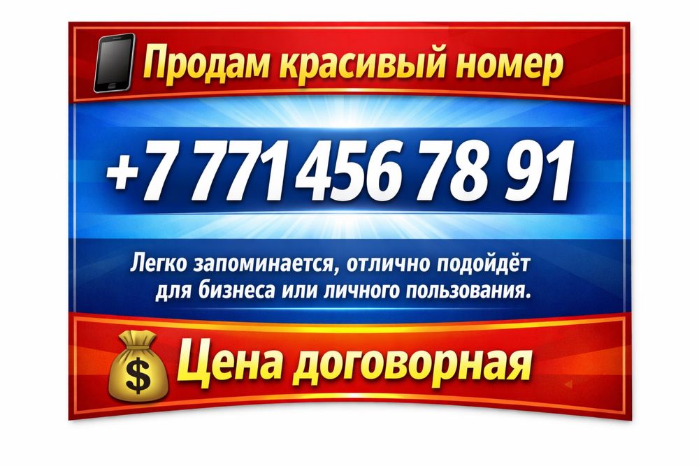 Продам номер телефона