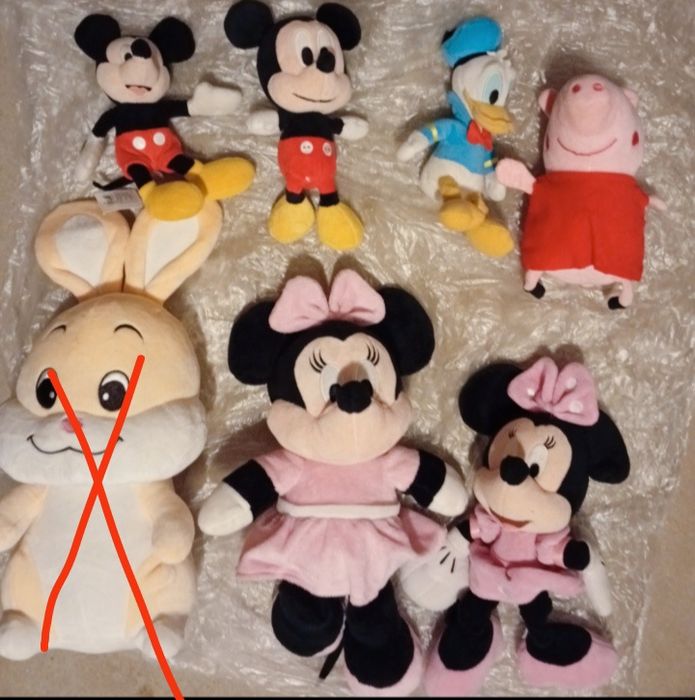 Jucării Plușuri Mickey minny .pepa