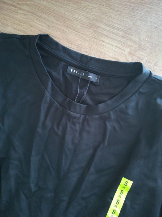 bluza neagra extralarge, mărimea S/M, Mohito