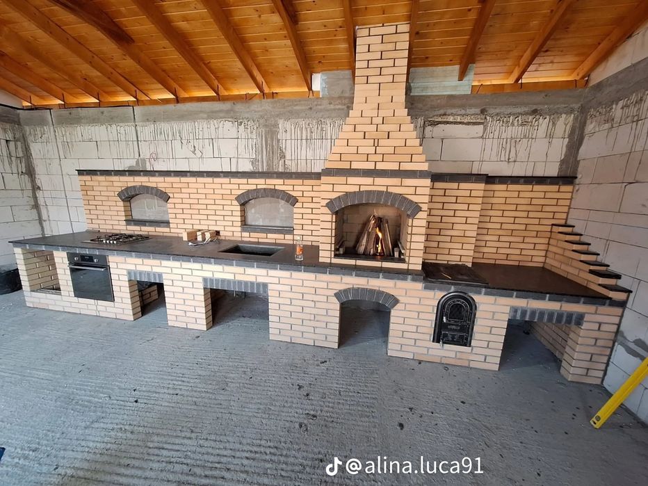 Construim grătare din cărămidă aparenta