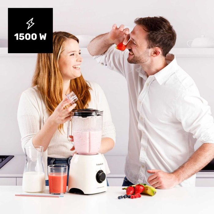 Блендер Taurus Optima Vintage MAX, 1500W, Стъклена Кана, 1.8л.