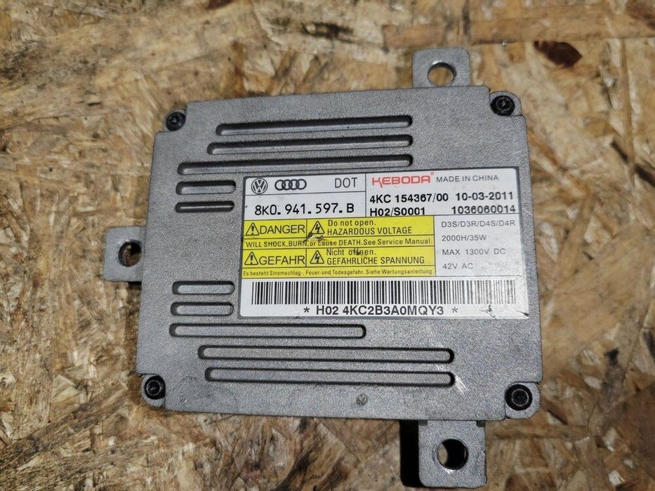 управление на ксенонови фарове Оригинален 8K0941597 B D3S D4S баласт