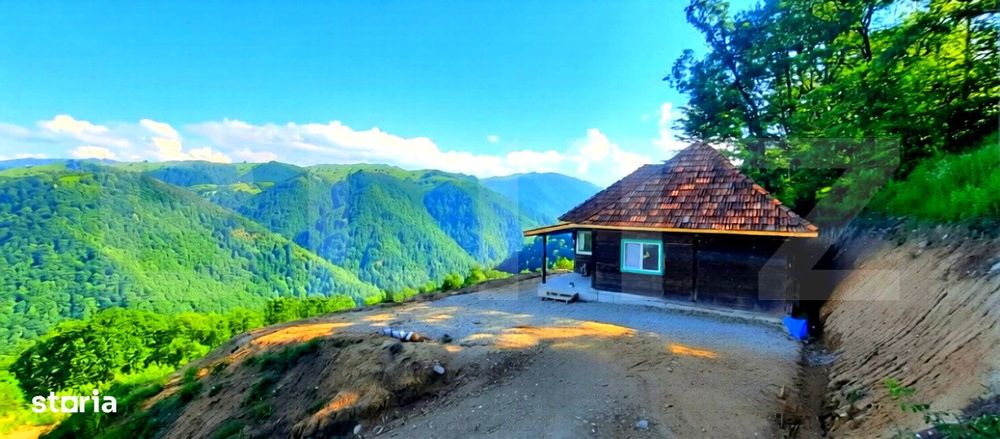 Cabana superba din barne de lemn, zona montana – Șugag