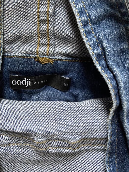 Джинсовый комбинезон