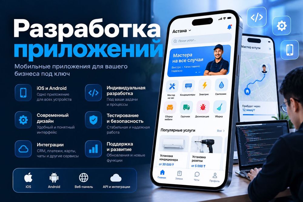 Разработка мобильных приложений под ключ