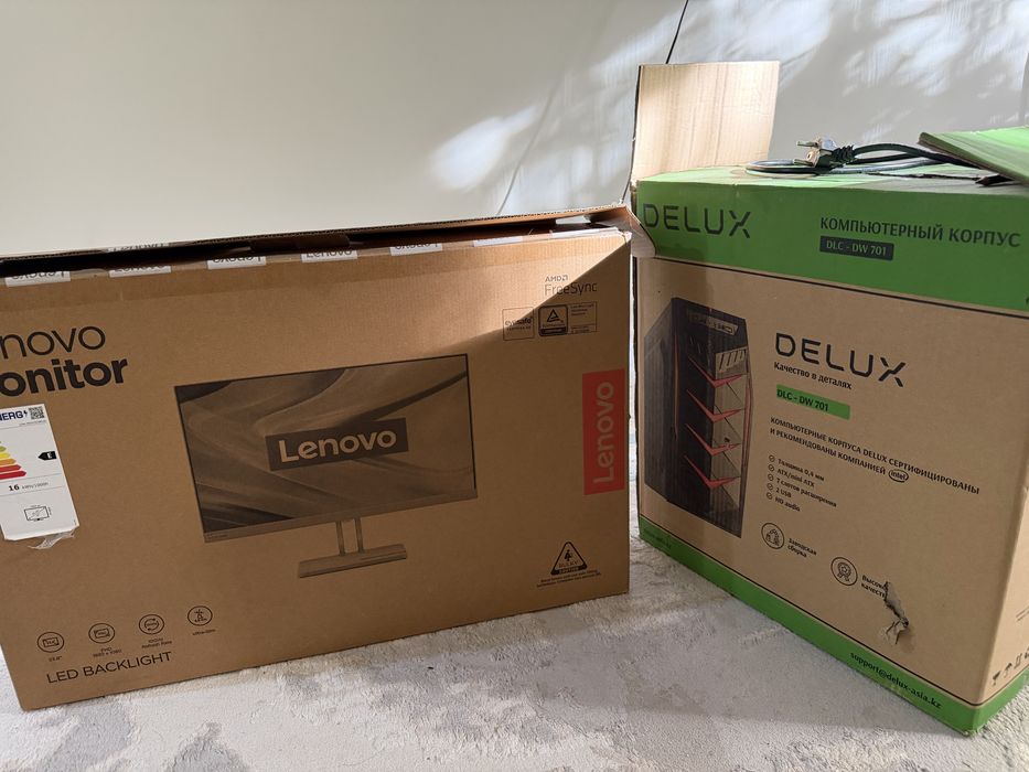 Монитор Леново led backlight. С процессорм