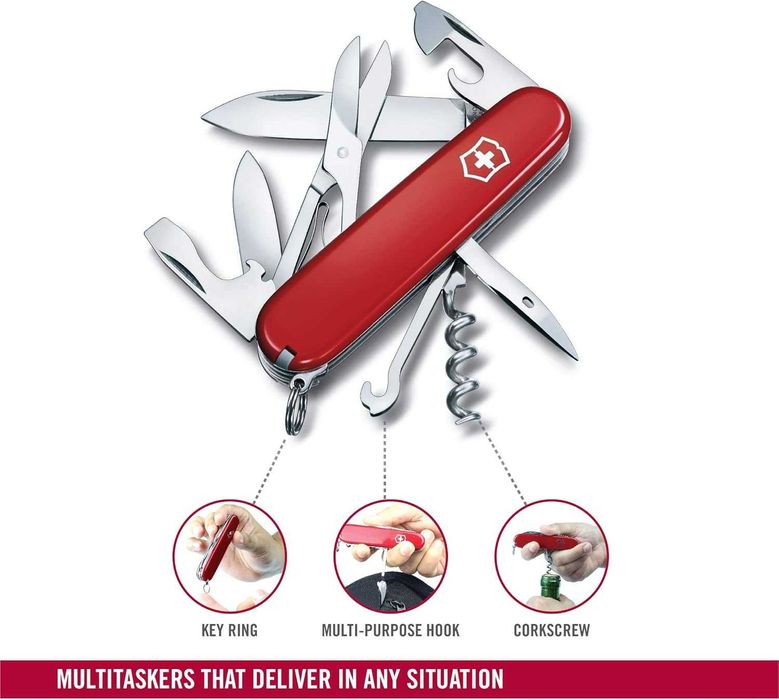 Швейцарский карманный нож Victorinox Swiss Army Climber! Новый !
