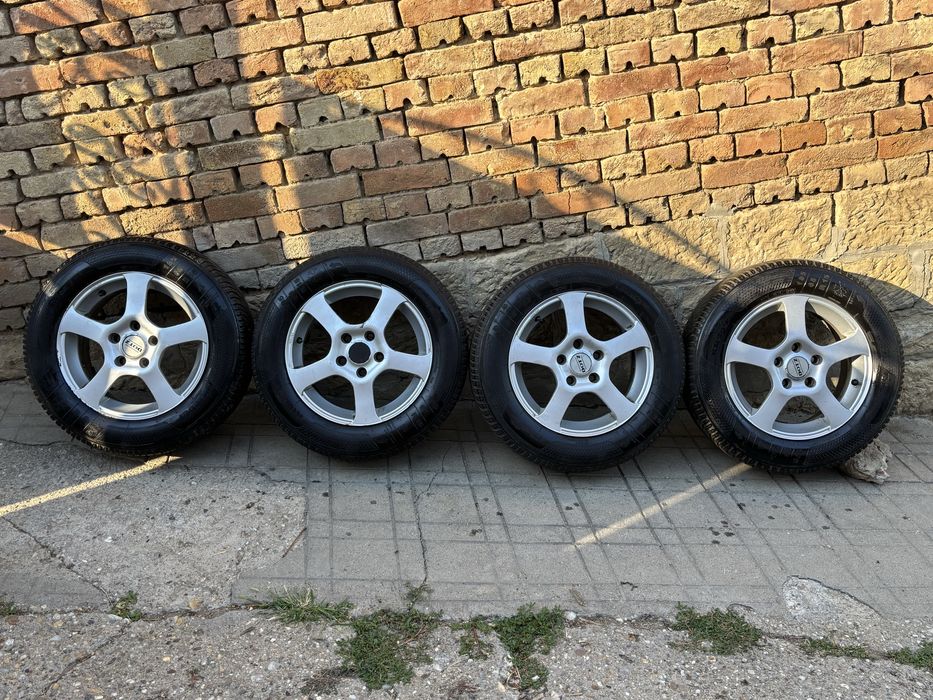 Продавам джанти DOTZ 15” 5x112 6.5J ET48 със зимни гуми 195/65 R15.