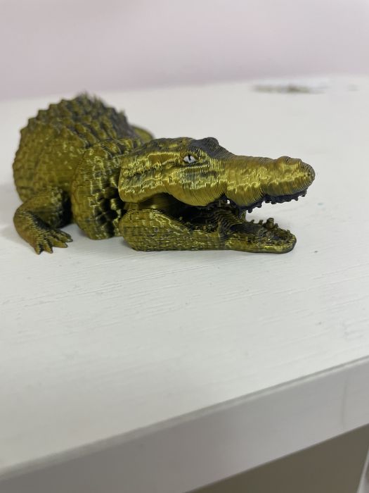3D крокодил 3 д игрушка