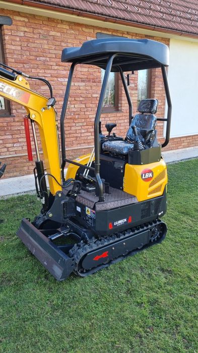 Miniexcavator 1.7 tone LUBECK EX-171. NOU!!Garanție 2 ani.