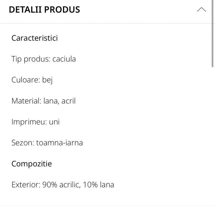 Heavy Tools caciula din amestec de lana Pavlova