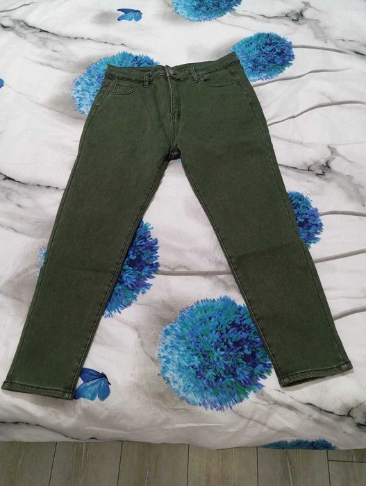 Blugi imblaniti caldurosi bumbac skinny