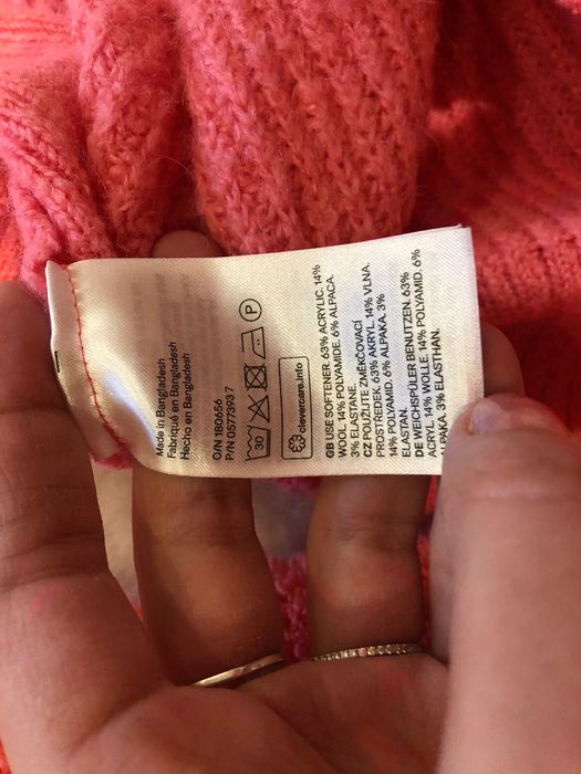 Cardigan H&M dama roz